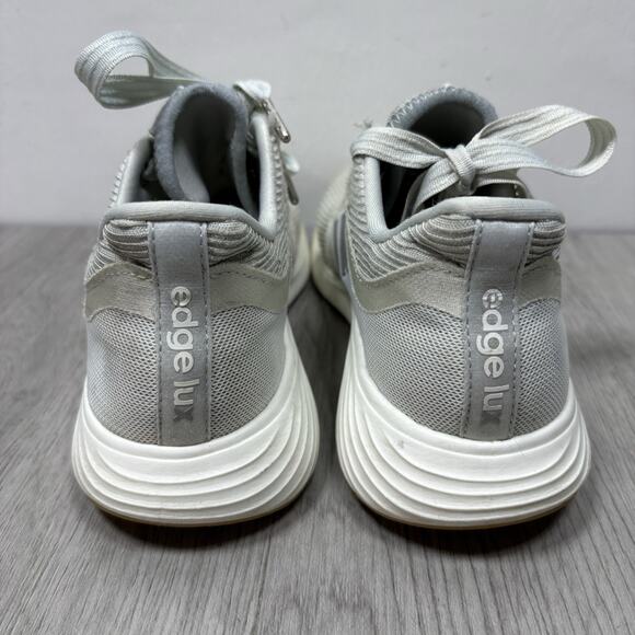 ADIDAS Size 6 White Edge Lux 3 Running Shoes Women Gum Sole - Picture 4 of 11